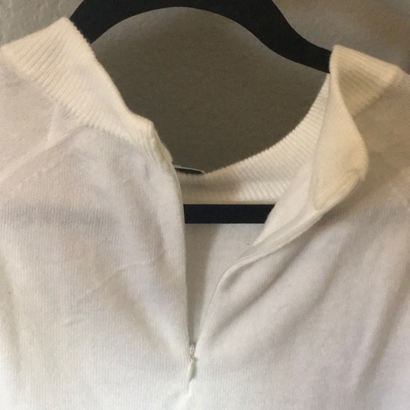 Karen Scott Luxsoft Mockneck Sweater Lux White - Picture 4 of 7